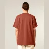 Freestyler uniszex nehézsúlyú póló (L, Heritage Brown)
