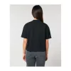 Stella Nova női boxy póló (L, Black)