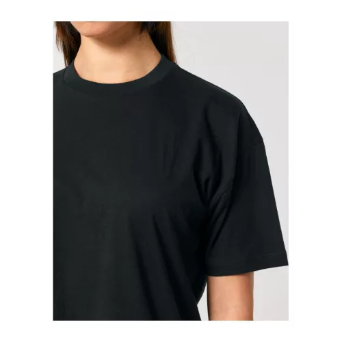 Stella Nova női boxy póló (M, Black)