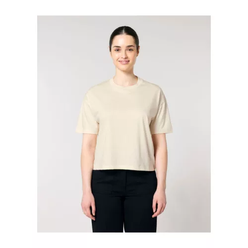 Stella Nova női boxy póló (2XL, Natural Raw)