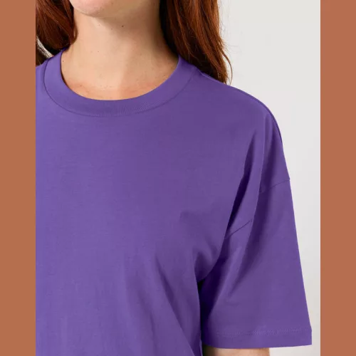 Stella Nova női boxy póló (XL, Purple Love)