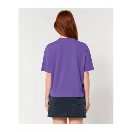 Stella Nova női boxy póló (XS, Purple Love)