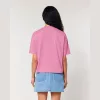 Stella Nova női boxy póló (L, Bubble Pink)