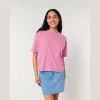 Stella Nova női boxy póló (XS, Bubble Pink)