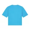 Stella Nova női boxy póló (XL, Aqua Blue)