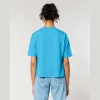 Stella Nova női boxy póló (2XL, Aqua Blue)