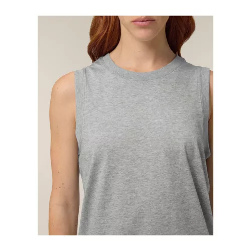 Stella Mia női ujjatlan felső (XS, Heather Grey)