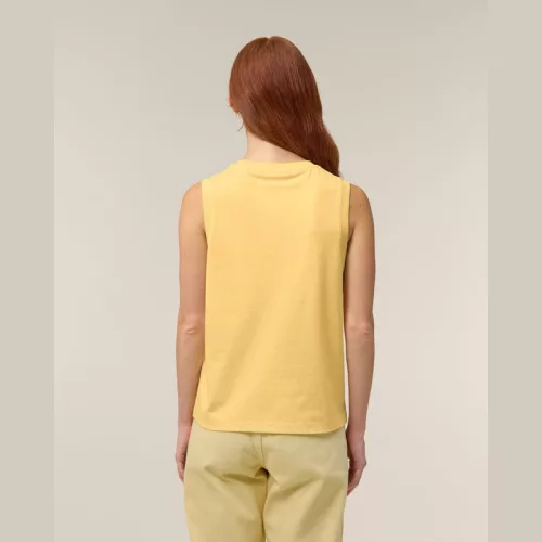 Stella Mia női ujjatlan felső (XS, Viva Yellow)