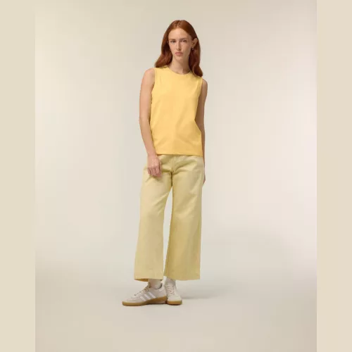 Stella Mia női ujjatlan felső (XS, Viva Yellow)