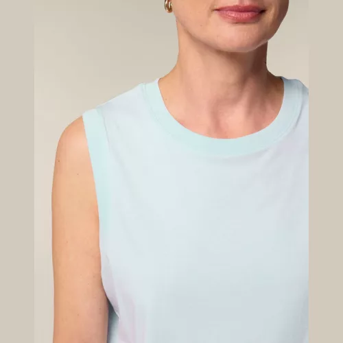 Stella Mia női ujjatlan felső (XS, Blue Ice)