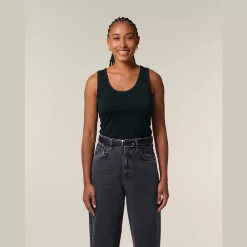 Stella Ava női testhezálló trikó (XS, Black)