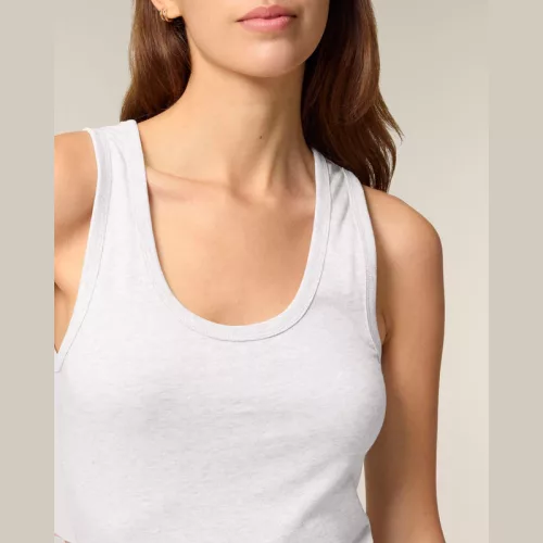 Stella Ava női testhezálló trikó (XL, Cool Heather Grey)