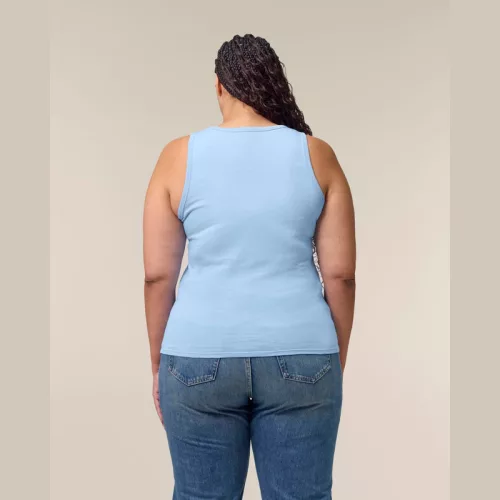 Stella Ava női testhezálló trikó (2XL, Blue Soul)