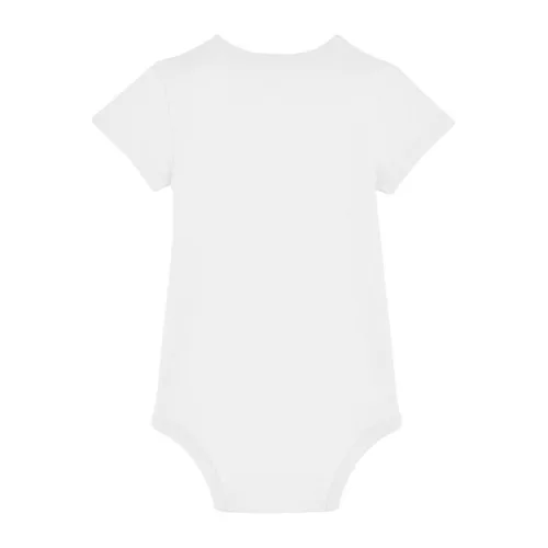 Baba rövid ujjú body (3-6 m/62-68cm, White)