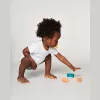 Baba rövid ujjú body (9-12 m/74-80cm, White)