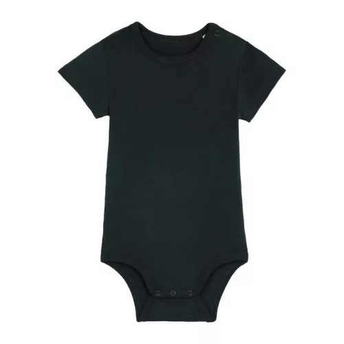 Baba rövid ujjú body (18-24 m/86-92cm, Black)