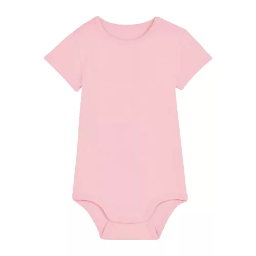 Baba rövid ujjú body (0-3 m/56-62cm, Cotton Pink)