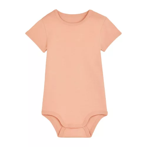 Baba rövid ujjú body (3-6 m/62-68cm, Fraiche Peche)