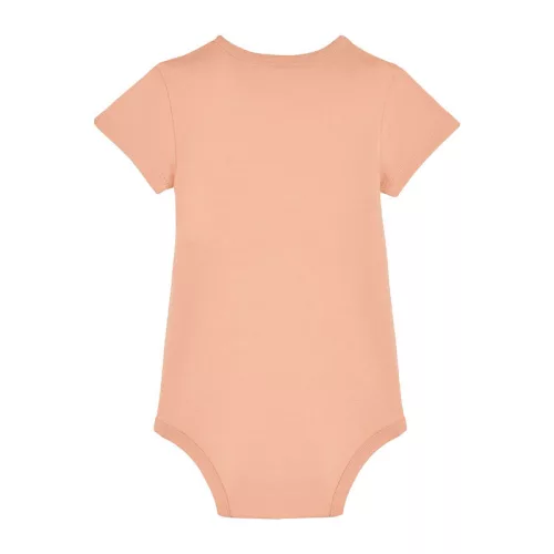 Baba rövid ujjú body (9-12 m/74-80cm, Fraiche Peche)
