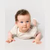 Baba rövid ujjú body (18-24 m/86-92cm, Eco Heather)