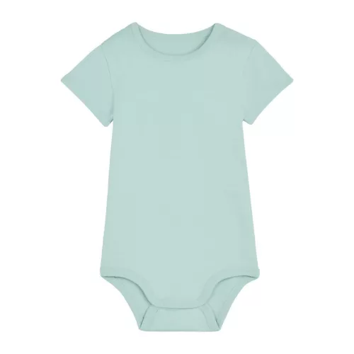 Baba rövid ujjú body (9-12 m/74-80cm, Caribbean Blue)