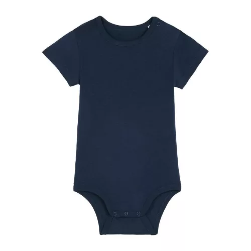 Baba rövid ujjú body (18-24 m/86-92cm, French Navy)