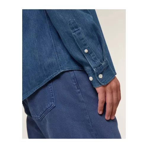 Stanley férfi farmering (M, Mid Wash)