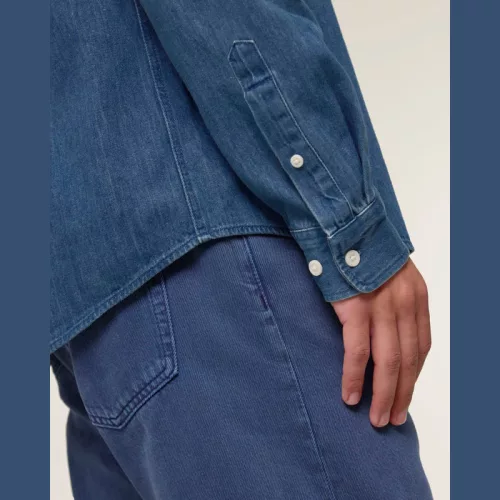 Stanley férfi farmering (3XL, Mid Wash)