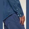 Stanley férfi farmering (4XL, Mid Wash)