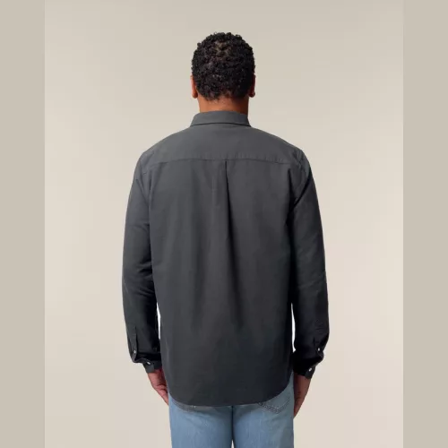 Stanley férfi Oxford ing (2XL, Anthracite)