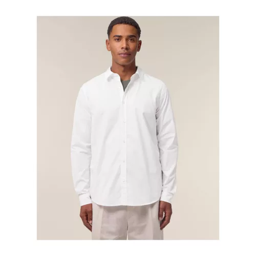 Stanley Styler férfi poplin ing (XL, White)