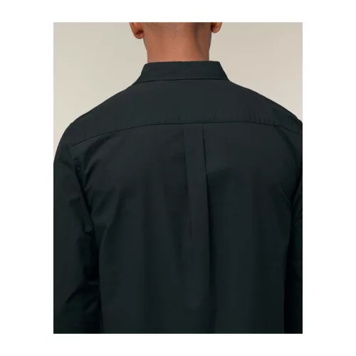 Stanley Styler férfi poplin ing (L, Black)