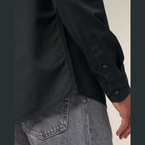 Stanley Styler férfi poplin ing (XL, Black)