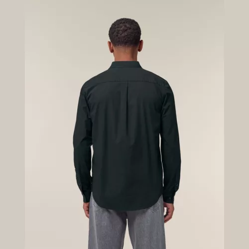 Stanley Styler férfi poplin ing (4XL, Black)