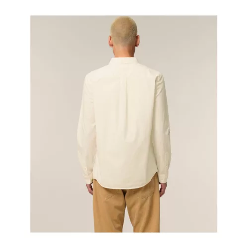Stanley Styler férfi poplin ing (5XL, Cream)
