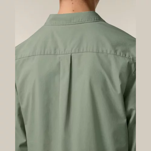 Stanley Styler férfi poplin ing (M, Soft Khaki)