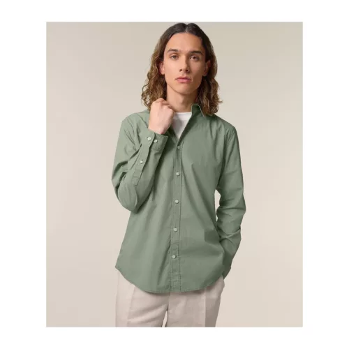 Stanley Styler férfi poplin ing (2XL, Soft Khaki)