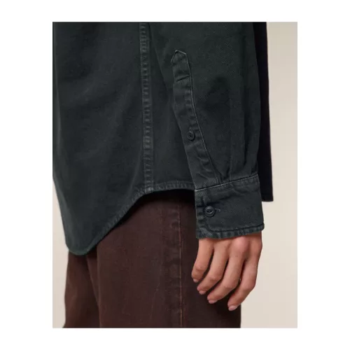 Worker uniszex laza ing (XL, G. Dyed Black Rock)