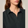 Worker uniszex laza ing (XS, G. Dyed Black Rock)