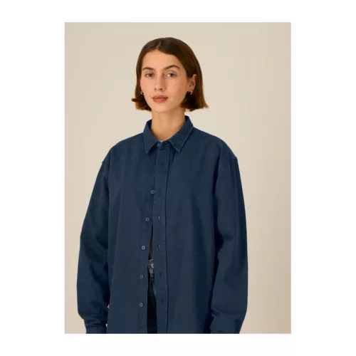 Worker uniszex laza ing (2XL, G.Dyed Navy)