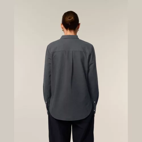 Stella női Oxford ing (XL, Anthracite)
