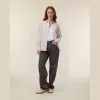 Stella női Oxford ing (S, Beige Oxford)