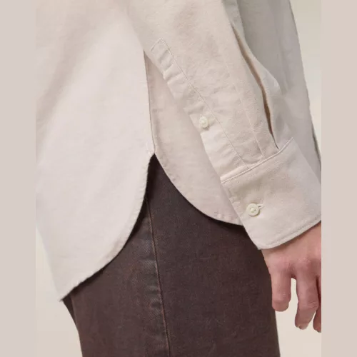 Stella női Oxford ing (XL, Beige Oxford)