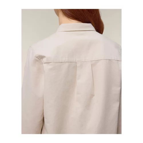 Stella női Oxford ing (XS, Beige Oxford)
