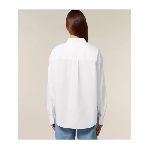 Stella Styler női lezser poplin ing (2XL, White)