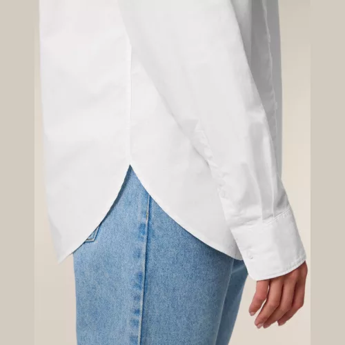 Stella Styler női lezser poplin ing (2XL, White)