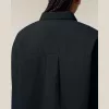 Stella Styler női lezser poplin ing (2XL, Black)