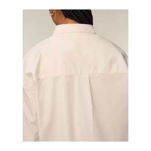 Stella Styler női lezser poplin ing (L, Cream)