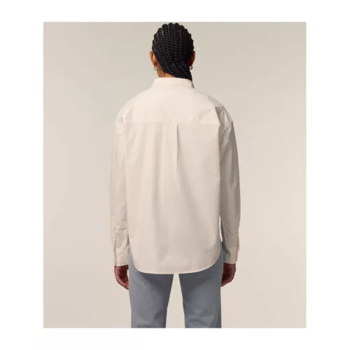 Stella Styler női lezser poplin ing (XS, Cream)