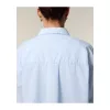 Stella Styler női lezser poplin ing (XL, Summer Blue)